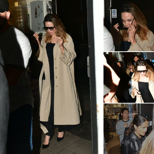 Angelina Jolie Exudes Sophistication in Chic Airport Style at JFK